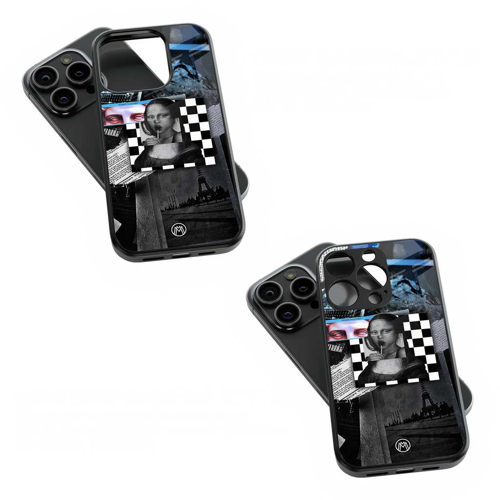 Trendy Glass Back Mobile Case for iPhone, Samsung, Redmi, OnePlus, Google Pixel, Motorola