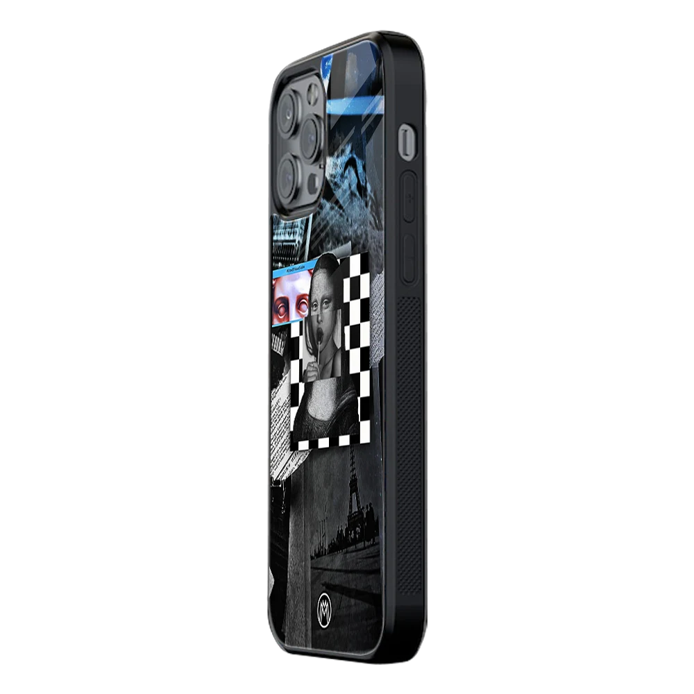 Slim Glass Back Phone Case for Multiple Brands – iPhone, Samsung, Redmi, OnePlus, Oppo, Vivo