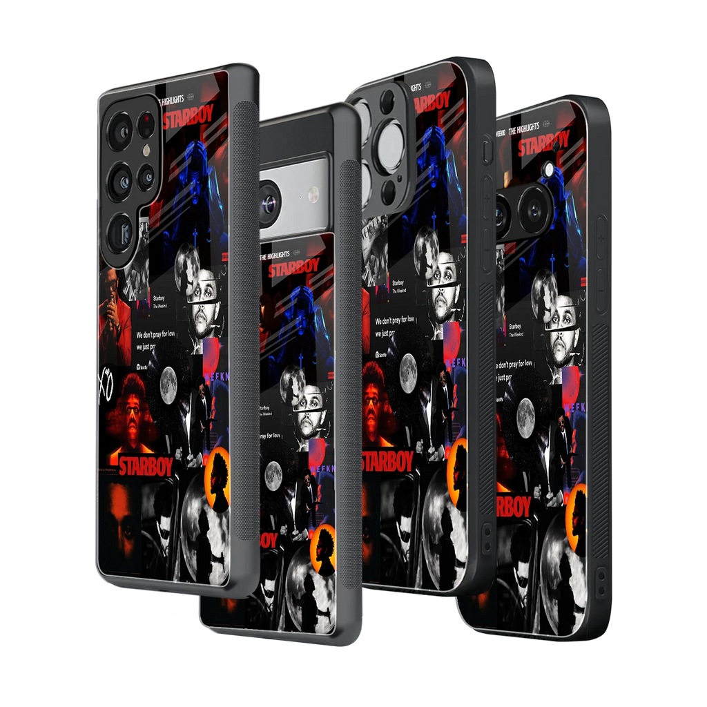 Stylish Glass Back Case for All Smartphones iPhone, Samsung, OnePlus, Pixel, Redmi, Oppo, Vivo, Motorola