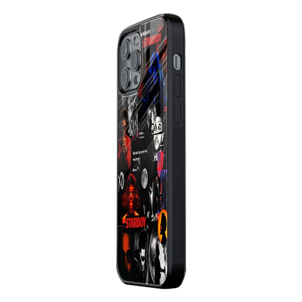 Slim Glass Back Phone Case for Multiple Brands iPhone, Samsung, Redmi, OnePlus, Oppo, Vivo