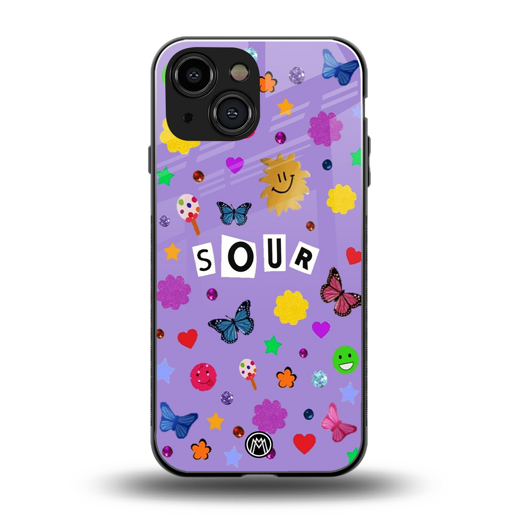 afternoon treat back phone cover | glass case for iphone 13 mini