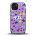 afternoon treat back phone cover | glass case for iphone 13 mini
