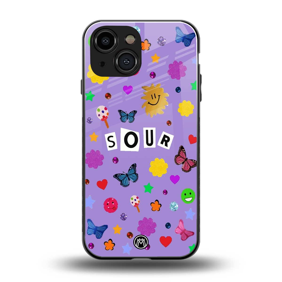 afternoon treat back phone cover | glass case for iphone 13 mini