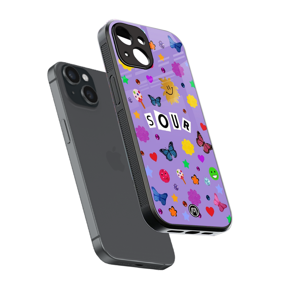 afternoon treat back phone cover | glass case for iphone 13 mini