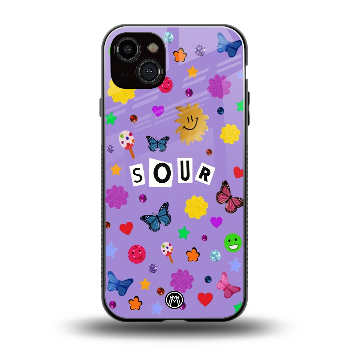 afternoon treat back phone cover | glass case for iphone 15 plus