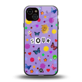afternoon treat back phone cover | glass case for iphone 14 plus