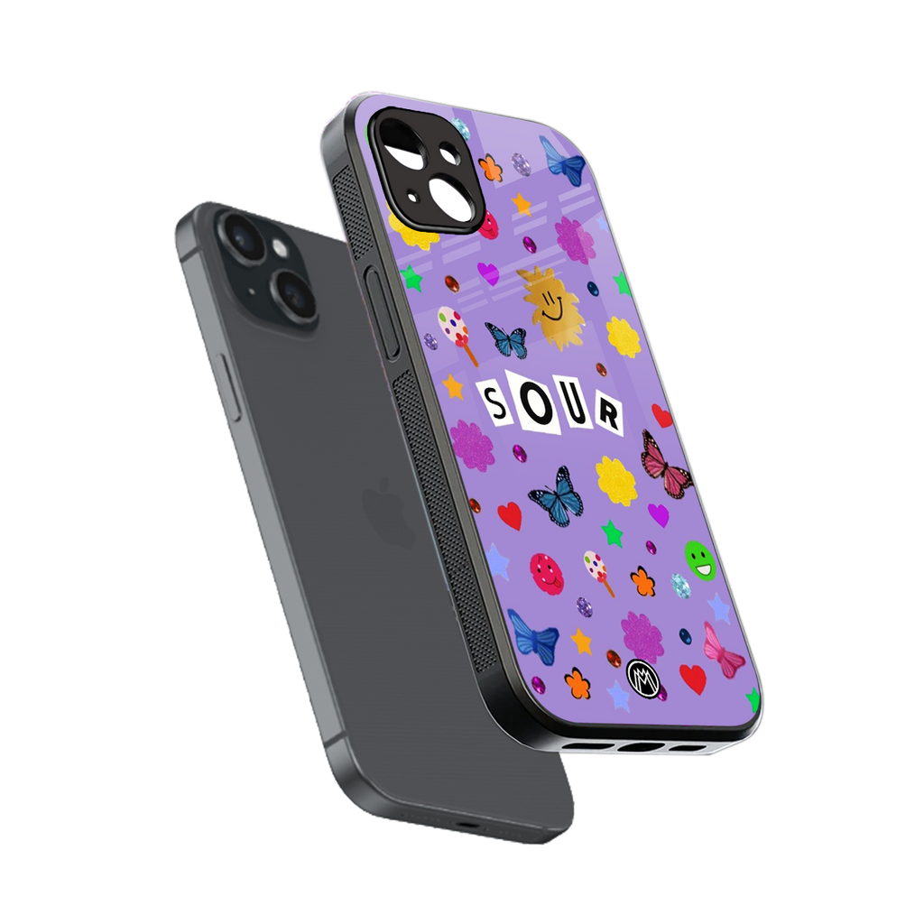 afternoon treat back phone cover | glass case for iphone 15 plus