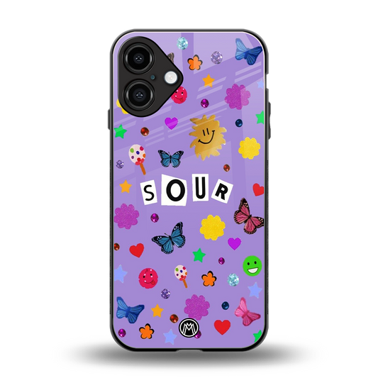afternoon treat back phone cover | glass case for iphone 16 plus