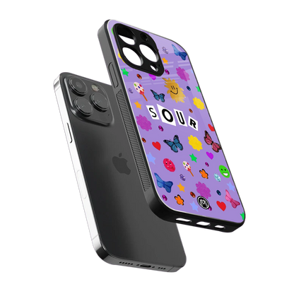 afternoon treat back phone cover | glass case for iphone 16 pro max