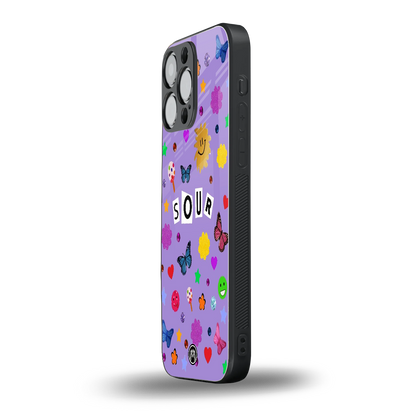 afternoon treat back phone cover | glass case for iphone 16 pro max