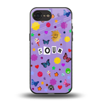 afternoon treat back phone cover | glass case for iphone 16e