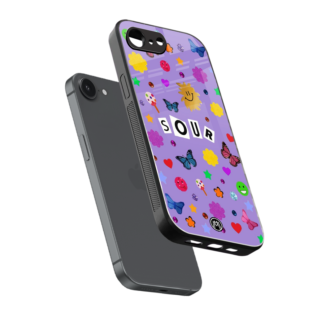 afternoon treat back phone cover | glass case for iphone 16e