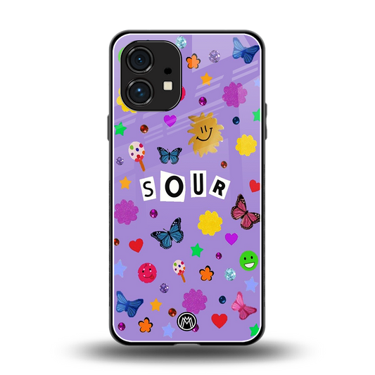 afternoon treat back phone cover | glass case for nothing phone 1