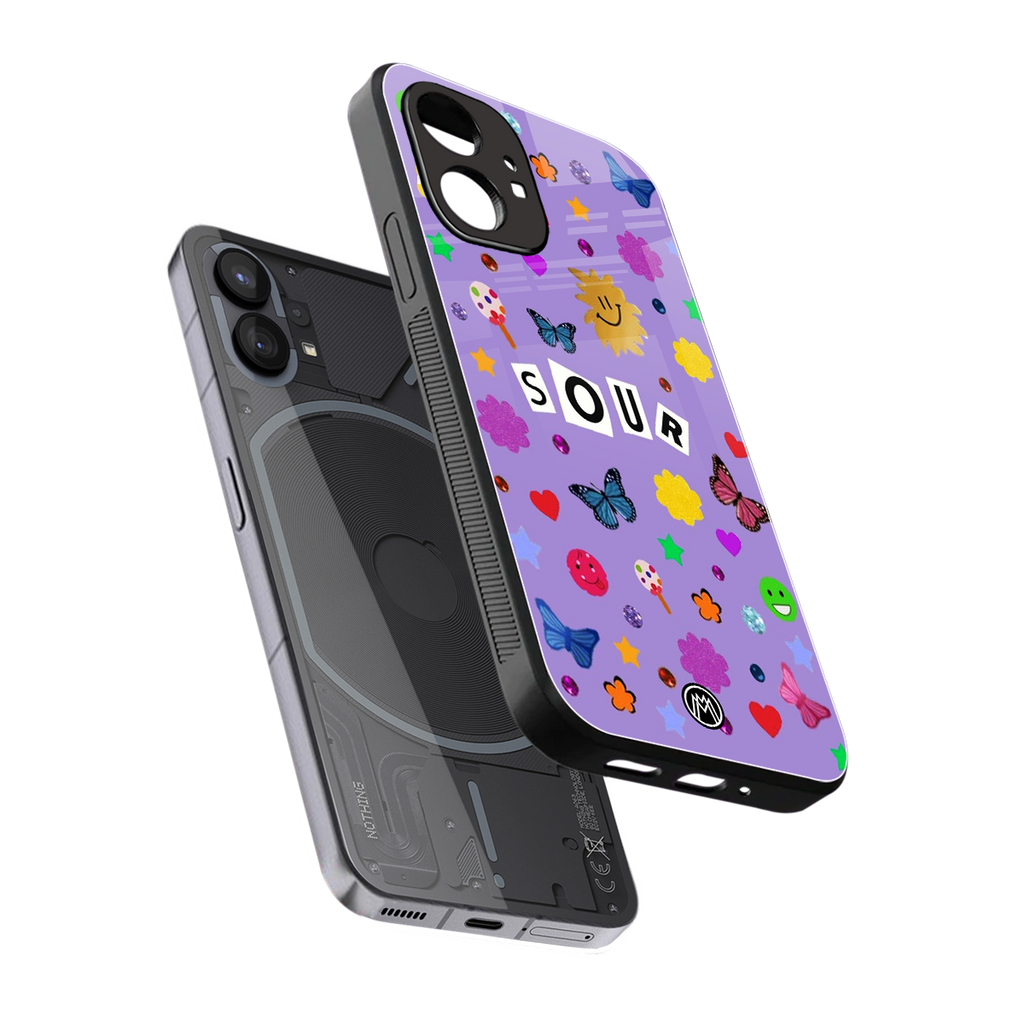 afternoon treat back phone cover | glass case for nothing phone 1