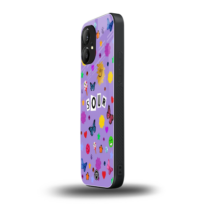 afternoon treat back phone cover | glass case for nothing phone 1