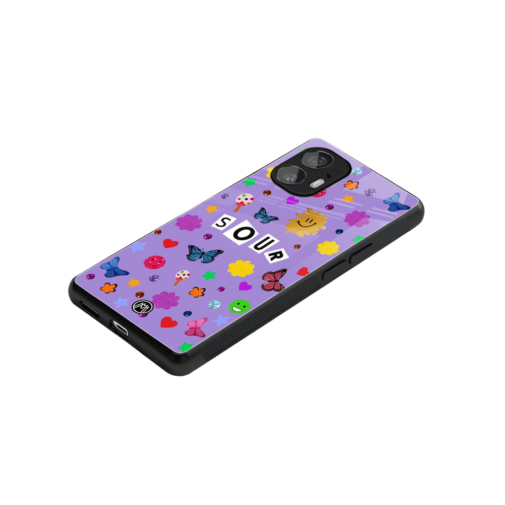 afternoon treat back phone cover | glass case for nothing phone 2