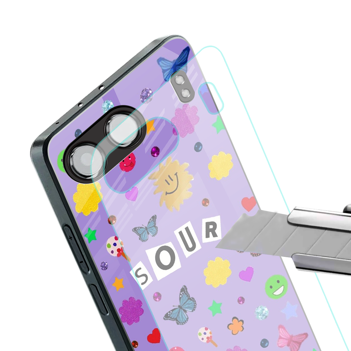 afternoon treat back phone cover | glass case for oneplus nord 4