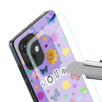 afternoon treat back phone cover | glass case for oneplus nord ce 3