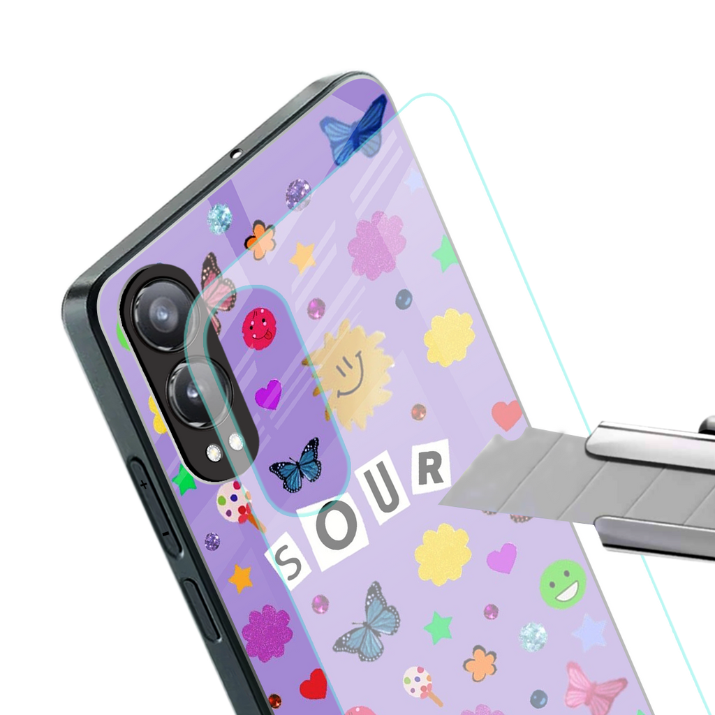afternoon treat back phone cover | glass case for oneplus nord ce 4 lite