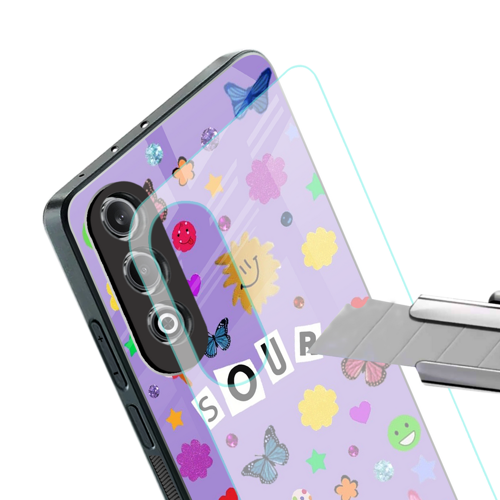 afternoon treat back phone cover | glass case for oneplus nord ce 4