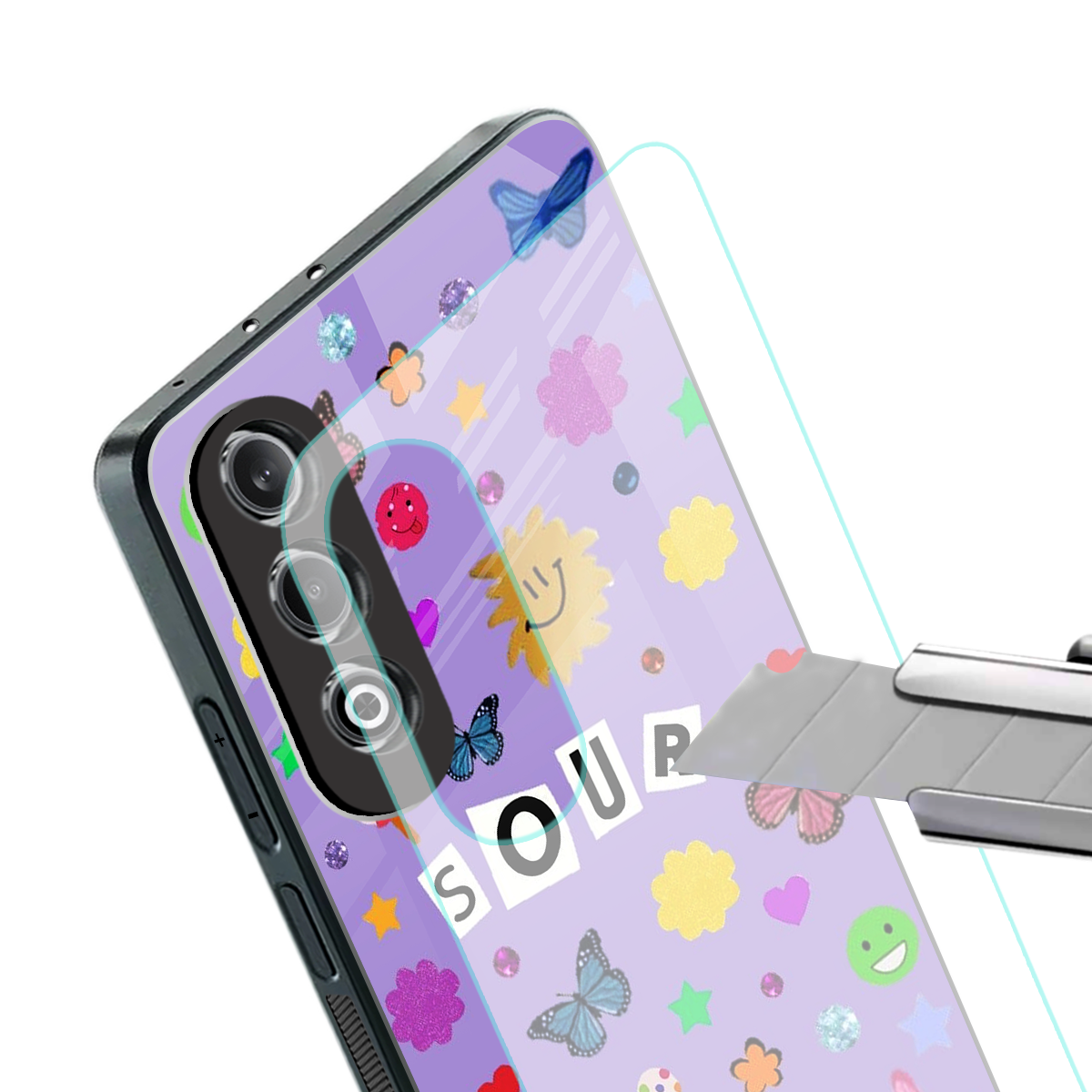 afternoon treat back phone cover | glass case for oneplus nord ce 4