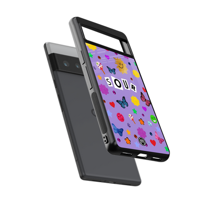 afternoon treat back phone cover | glass case for google pixel 6 pro