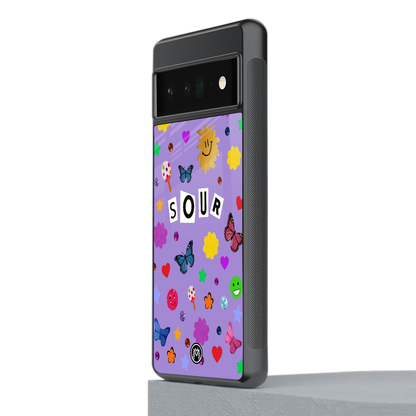 afternoon treat back phone cover | glass case for google pixel 6 pro