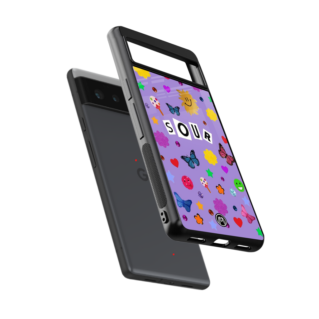 afternoon treat back phone cover | glass case for google pixel 6