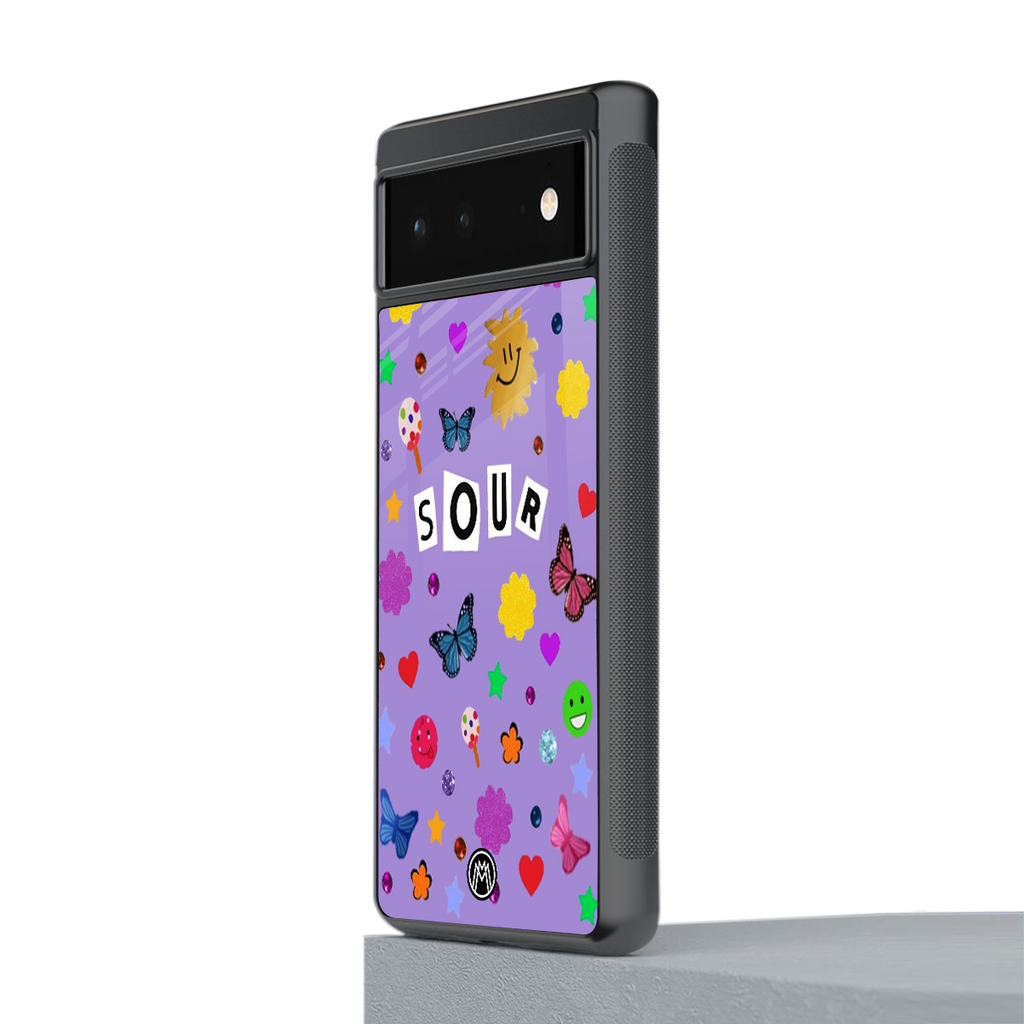 afternoon treat back phone cover | glass case for google pixel 6