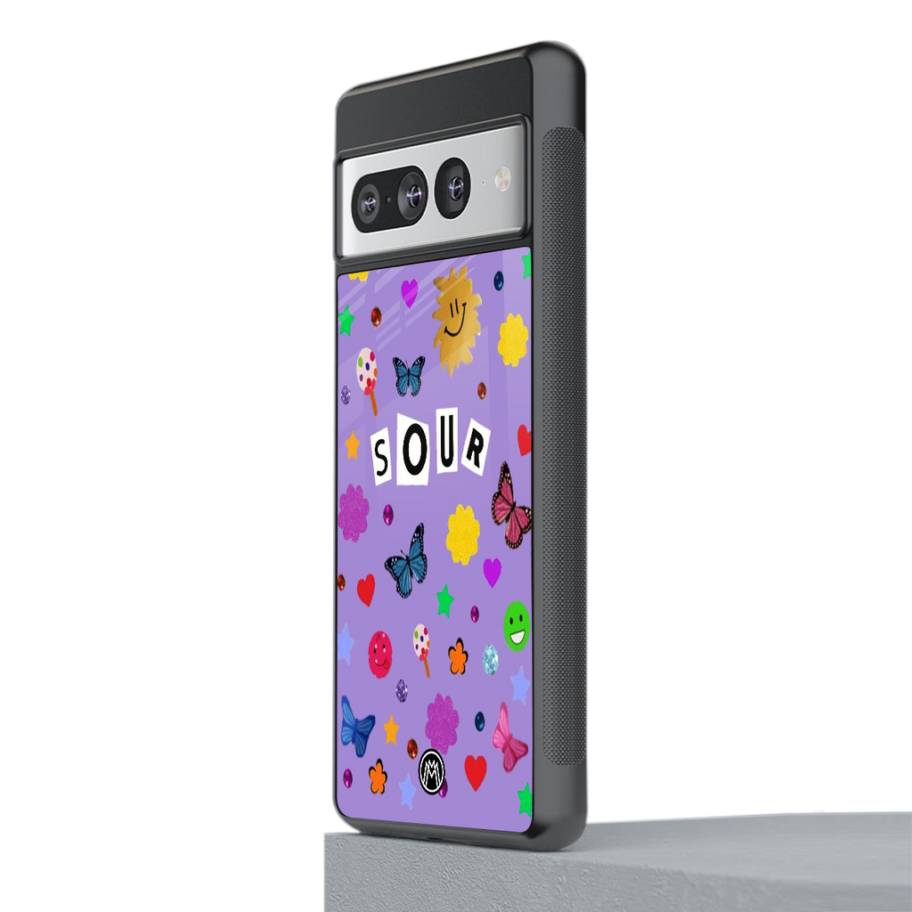 afternoon treat back phone cover | glass case for google pixel 7 pro