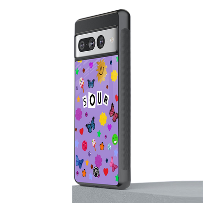 afternoon treat back phone cover | glass case for google pixel 7 pro