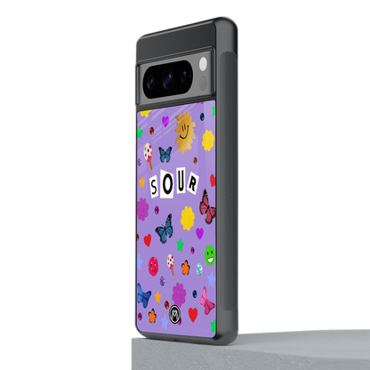 afternoon treat back phone cover | glass case for google pixel 8 pro