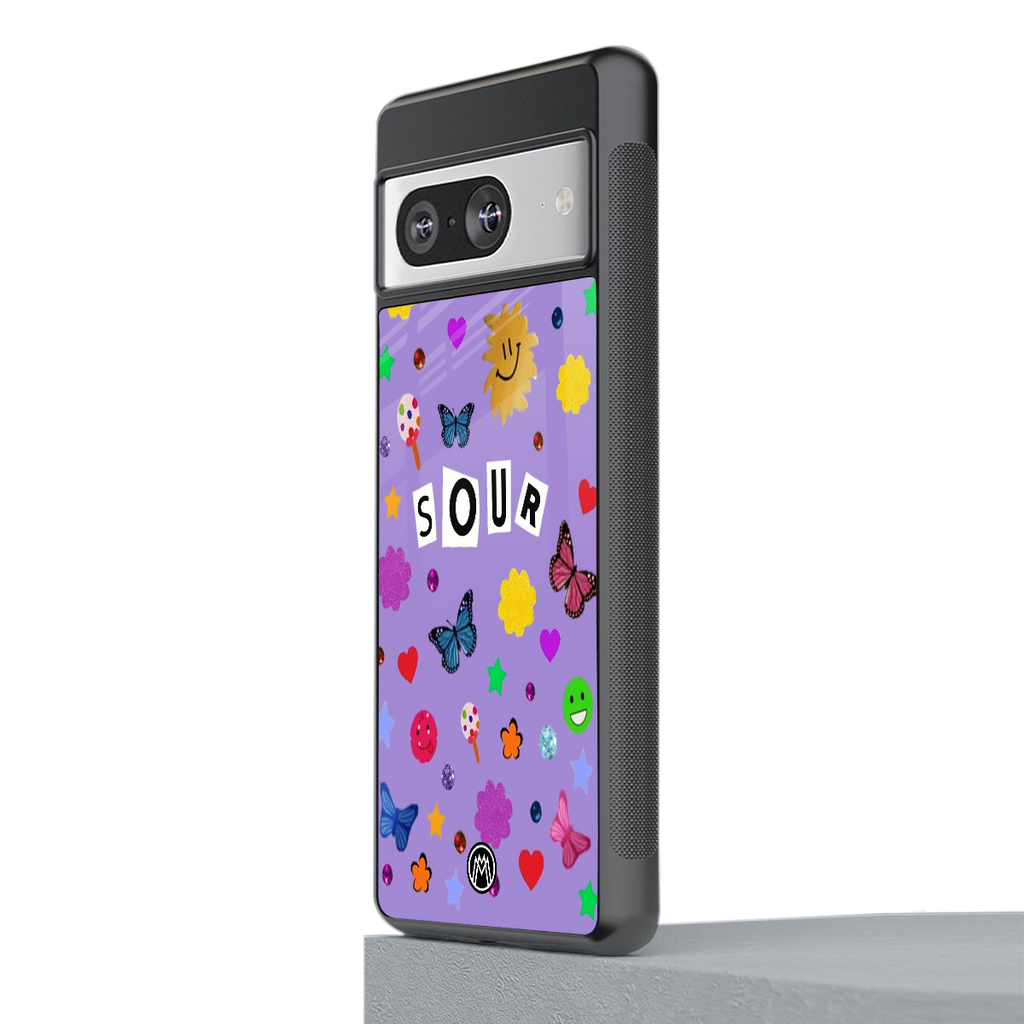 afternoon treat back phone cover | glass case for Google Pixel 8