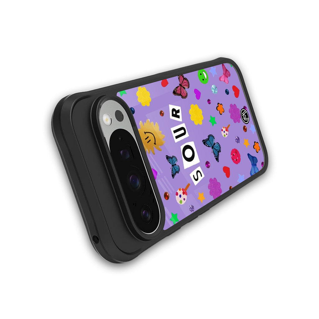 afternoon treat back phone cover | glass case for google pixel 9 pro xl
