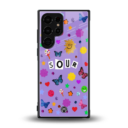 afternoon treat back phone cover | glass case for samsung galaxy s24 ultra