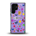 afternoon treat back phone cover | glass case for samsung galaxy s23 ultra