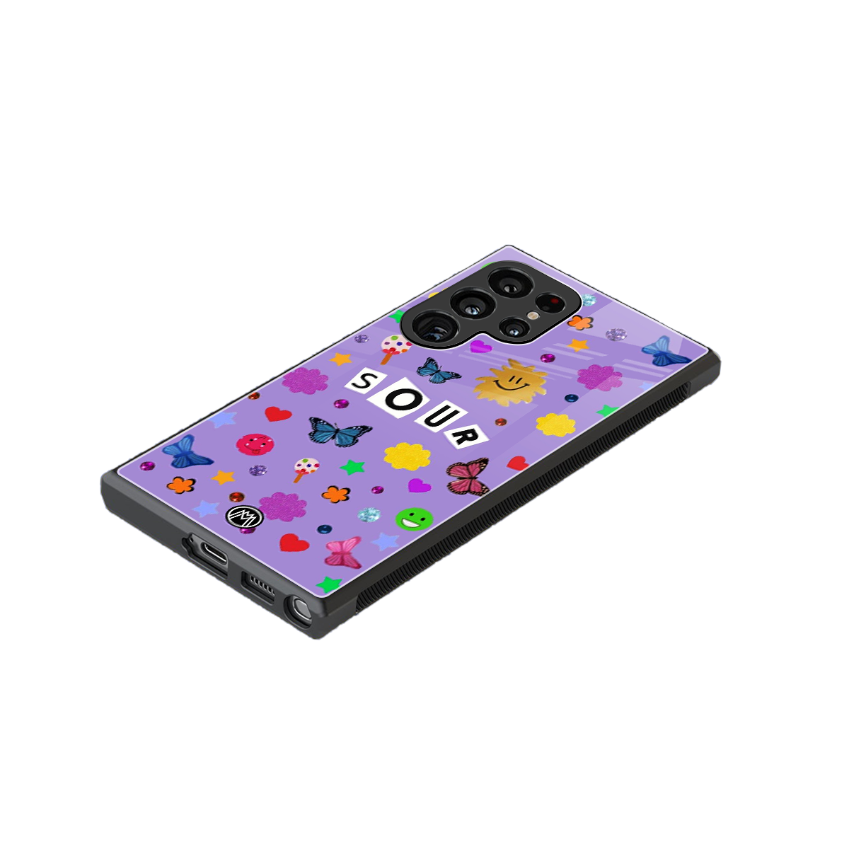 afternoon treat back phone cover | glass case for samsung galaxy s24 ultra