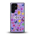afternoon treat back phone cover | glass case for samsung galaxy s25 ultra