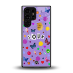 afternoon treat back phone cover | glass case for samsung galaxy s25 ultra
