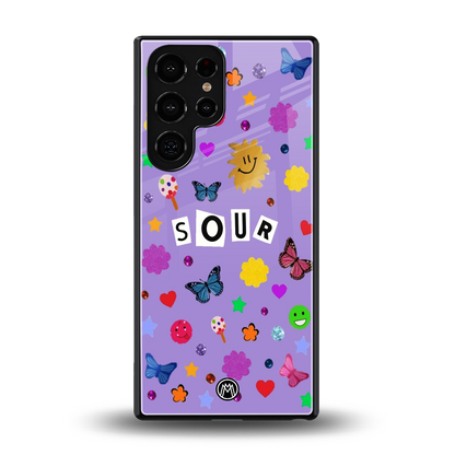 afternoon treat back phone cover | glass case for samsung galaxy s25 ultra