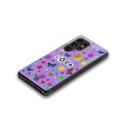 afternoon treat back phone cover | glass case for samsung galaxy s25 ultra