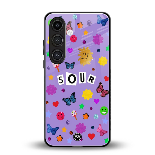 afternoon treat back phone cover | glass case for samsung galaxy s24 fe