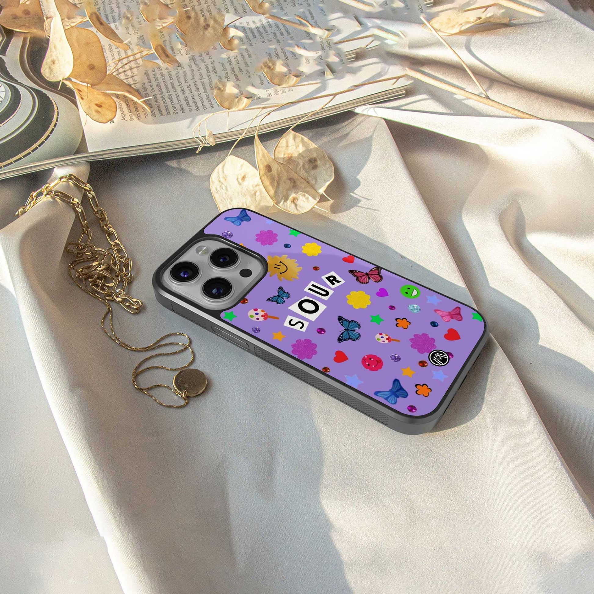 afternoon treat back phone cover | glass case for samsung galaxy s24 ultra