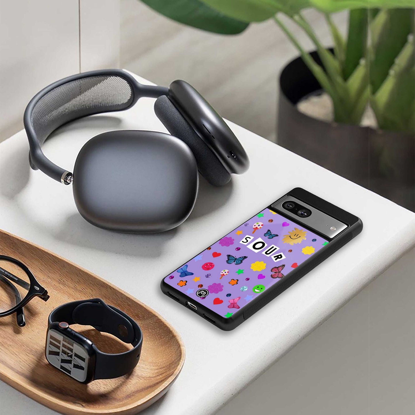 afternoon treat back phone cover | glass case for oneplus nord ce 3