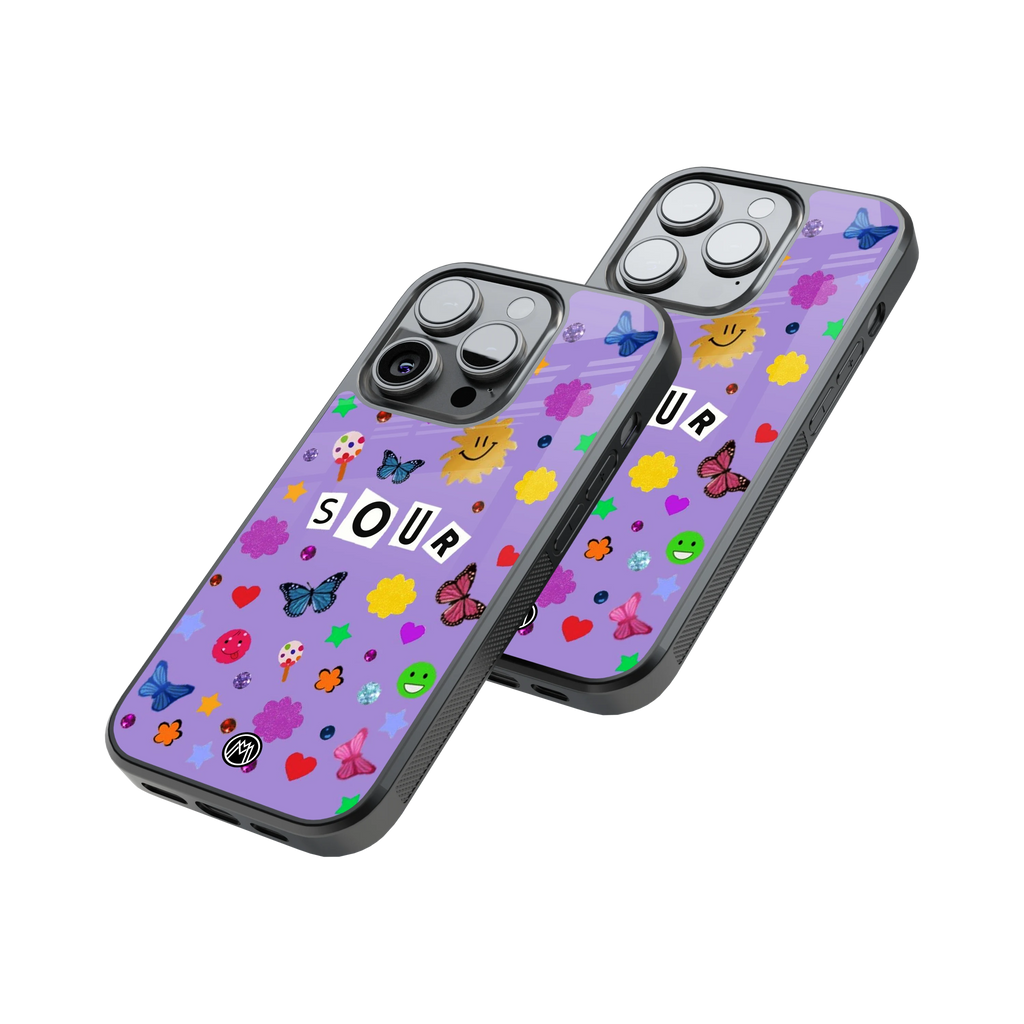 Protective Glass Back Phone Case Compatible with iPhone, Samsung, OnePlus, Pixel & More