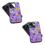 Trendy Glass Back Mobile Case for iPhone, Samsung, Redmi, OnePlus, Google Pixel, Motorola