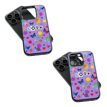 Trendy Glass Back Mobile Case for iPhone, Samsung, Redmi, OnePlus, Google Pixel, Motorola