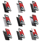 Durable Glass Back Mobile Case for iPhone, Samsung, OnePlus, Google Pixel, Redmi, Vivo, Oppo