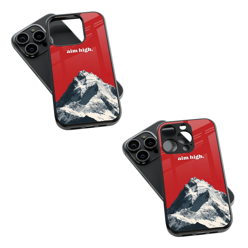 Trendy Glass Back Mobile Case for iPhone, Samsung, Redmi, OnePlus, Google Pixel, Motorola