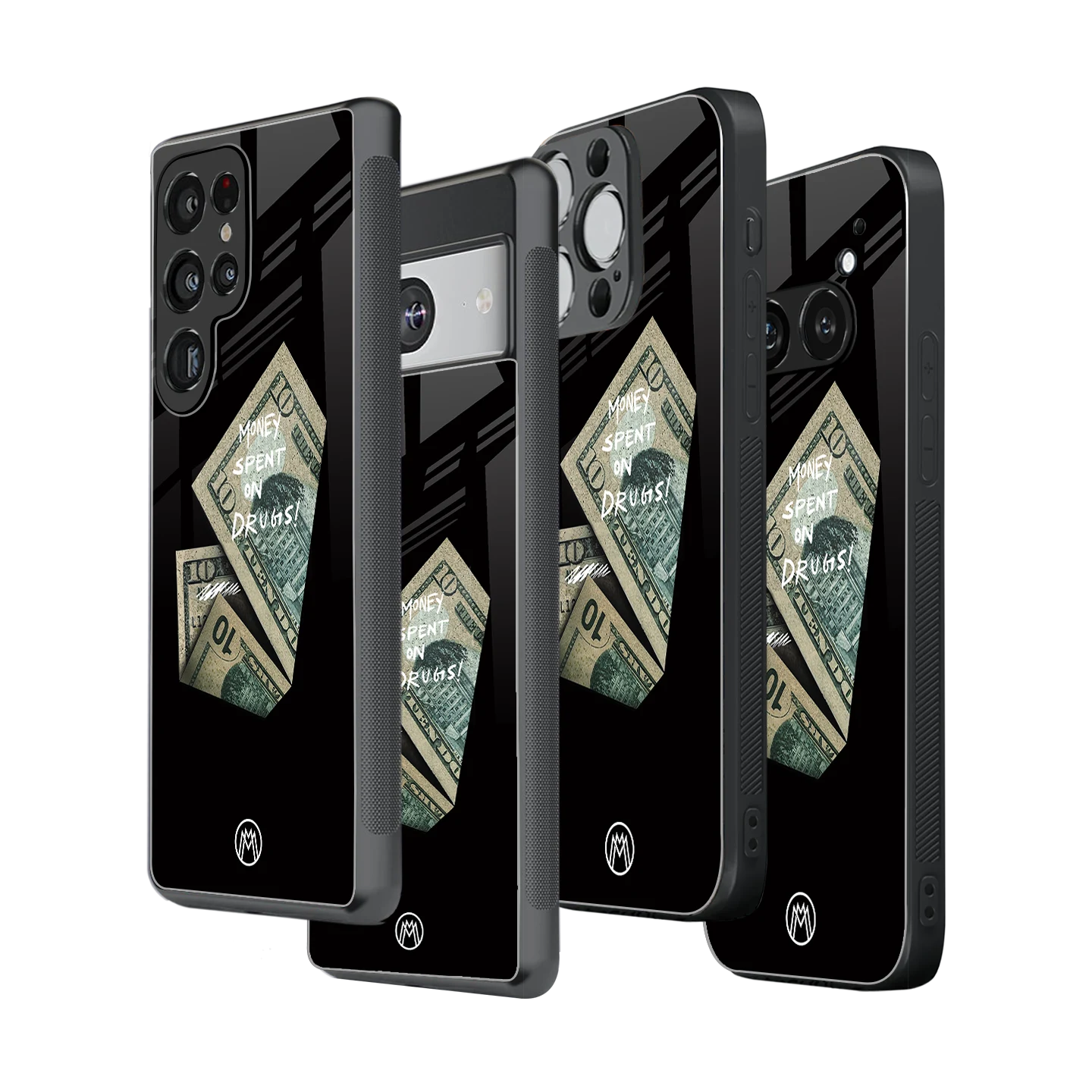 Stylish Glass Back Case for All Smartphones iPhone, Samsung, OnePlus, Pixel, Redmi, Oppo, Vivo, Motorola